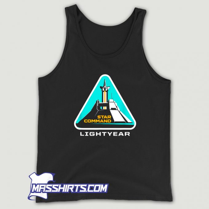 Cheap Star Command Space Ship Logo Tank Top