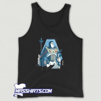 Classic Space Ranger and Spaceship Tank Top