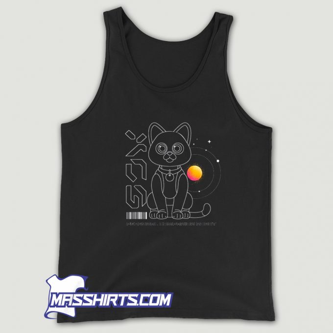 Cool Companion Robot Cat Tank Top