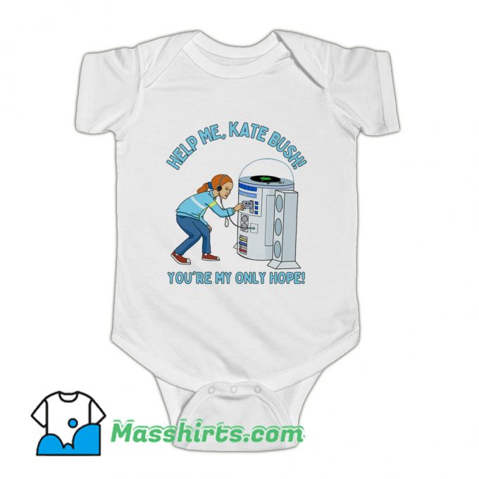 Cool Help Me Kate Bush Baby Onesie