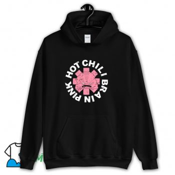 Cute Pink Hot Chili Brain Hoodie Streetwear