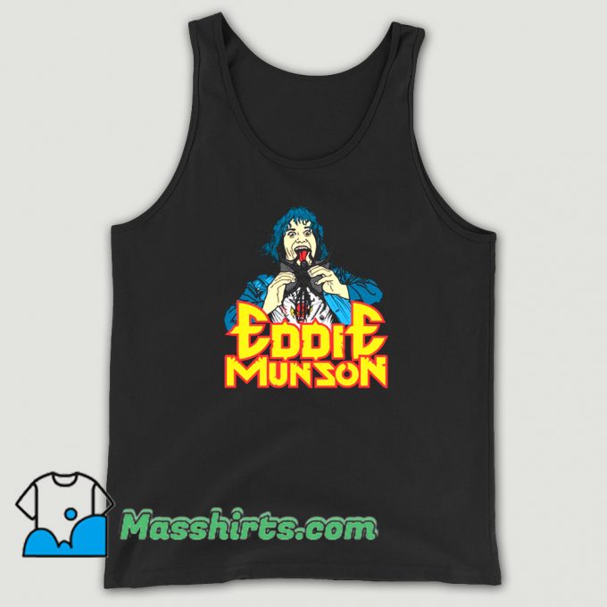 Eddie Munson Bat Eater Funny Tank Top