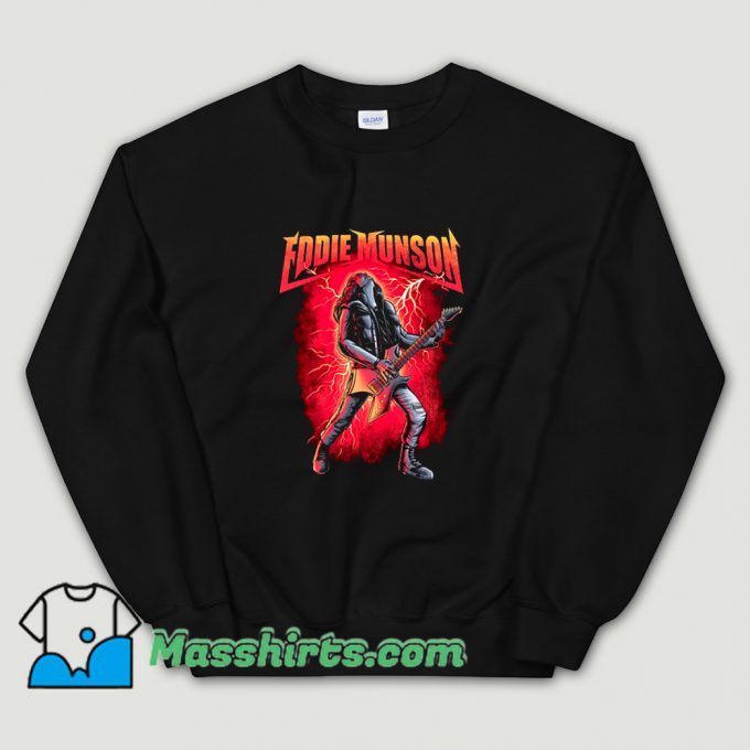 Funny Eddie Munson Metal Sweatshirt