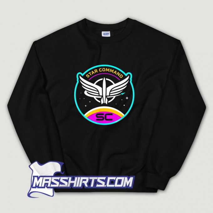 Funny Star Command Badge Sweatshirt