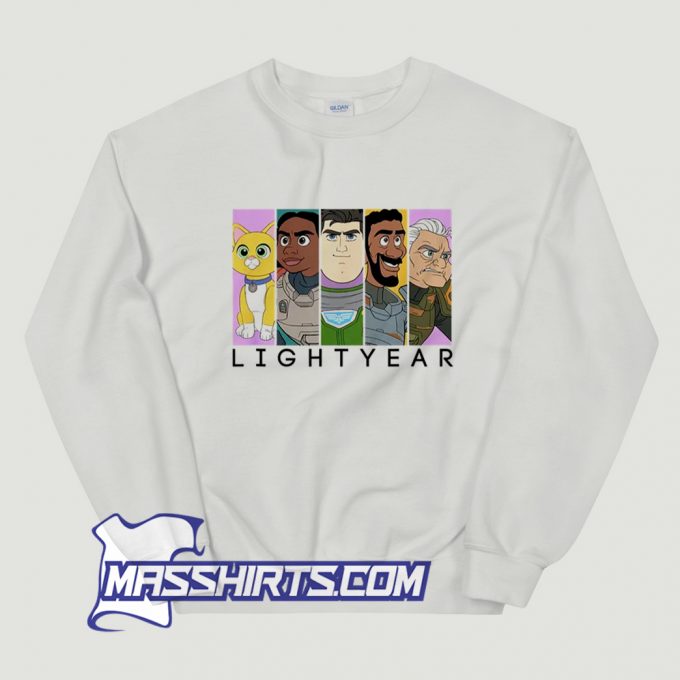 Group Panels Front Back Sweatshirt On Sale