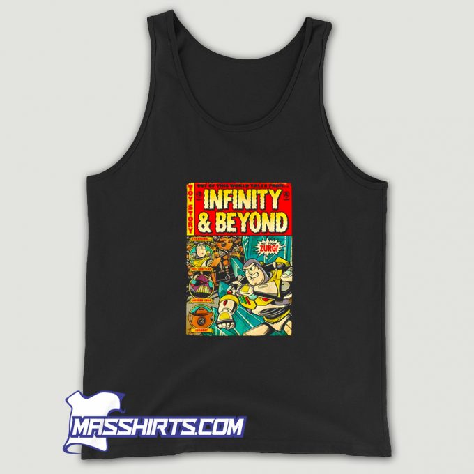 Pixar Toy Story Buzz Lightyear Comic Funny Tank Top