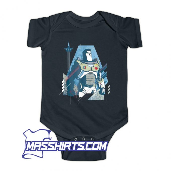 Space Ranger and Spaceship Baby Onesie