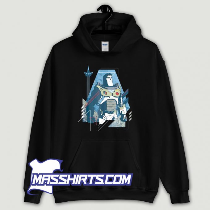 Space Ranger and Spaceship Hoodie Streetwear On Sale