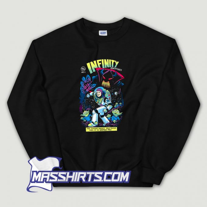 Vintage Buzz And Zurg Badge Poster Comic Sweatshirt