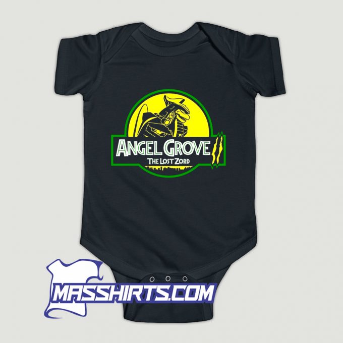 Angel Grove Ii The Lost Zord Baby Onesie