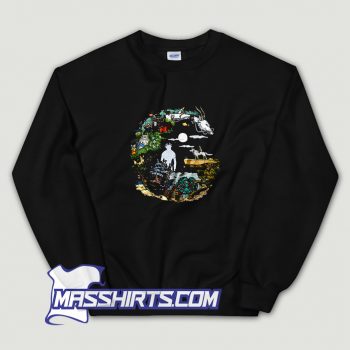 Anime Studio Ghibli Muyazaki Mononoke Sweatshirt