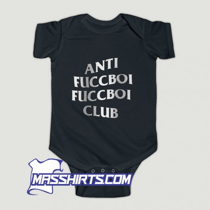 Anti Fuccboi Fuccboi Club Baby Onesie