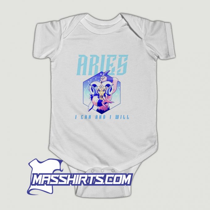 Aries Zodiac Astrological Sign Baby Onesie