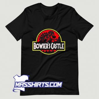 Awesome Bowsers Jurassic Castle T Shirt Design