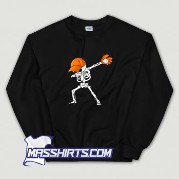 Awesome Dabbing Skeleton Baseball Sweatshirt