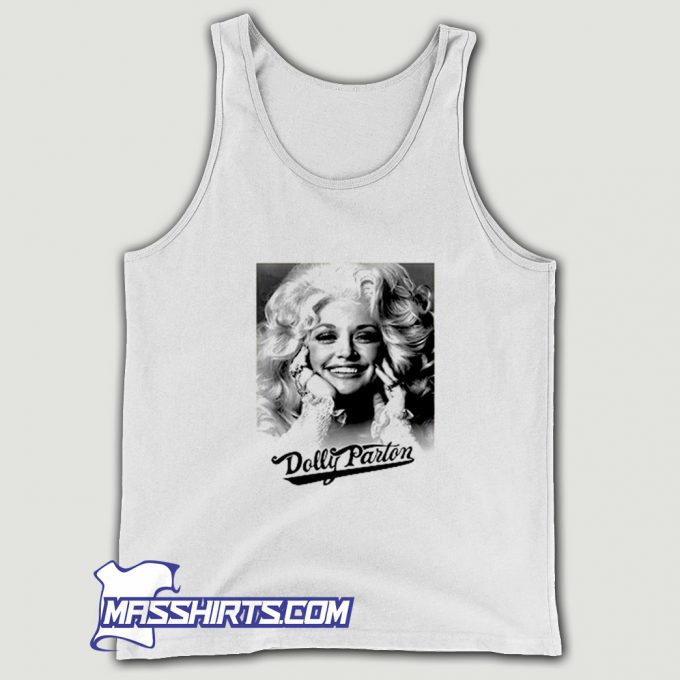 Best Dolly Parton Smiling Tank Top