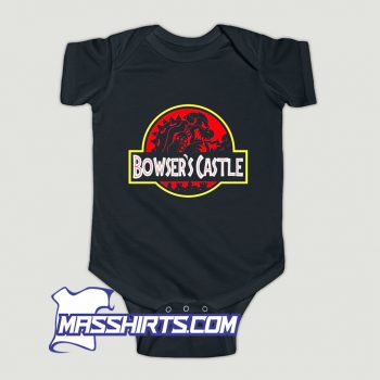 Bowsers Jurassic Castle Baby Onesie