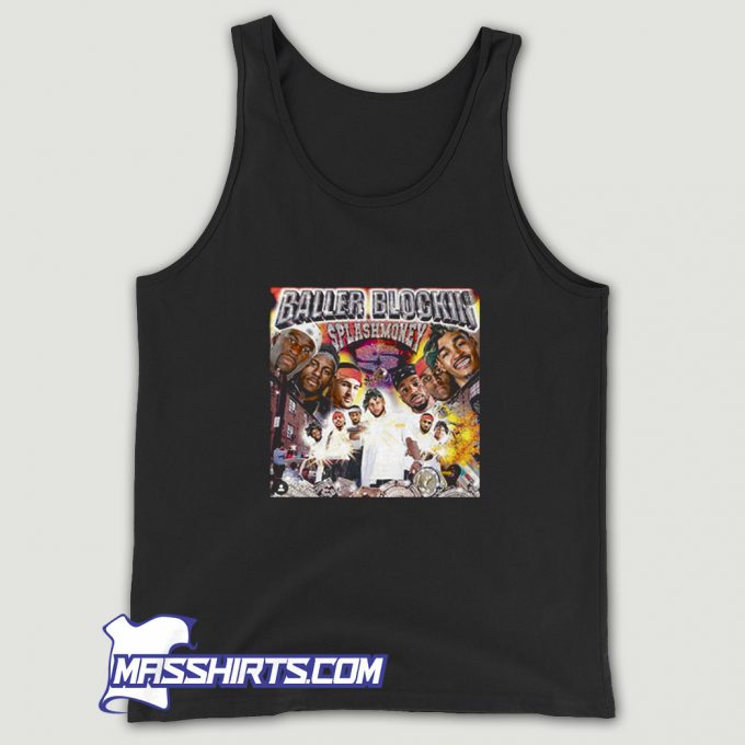 Cheap Baller Blockin Splash Money Tank Top