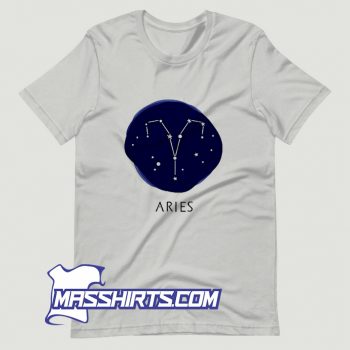 Classic Aries Constellation T Shirt Design