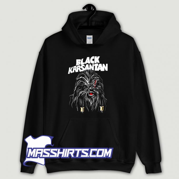 Classic Black K Wookie Hoodie Streetwear