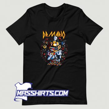 Classic Dr Mario Hysteria T Shirt Design