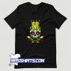 Classic Sugar Skull Crown Jester Mardi Gras T Shirt Design