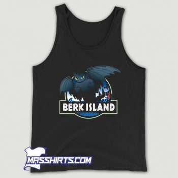 Cool Berk Island Jurassic Park Tank Top