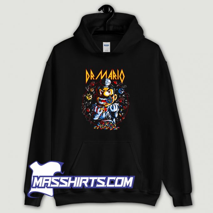 Cool Dr Mario Hysteria Hoodie Streetwear