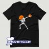 Cute Dabbing Skeleton Baseball T Shirt Design