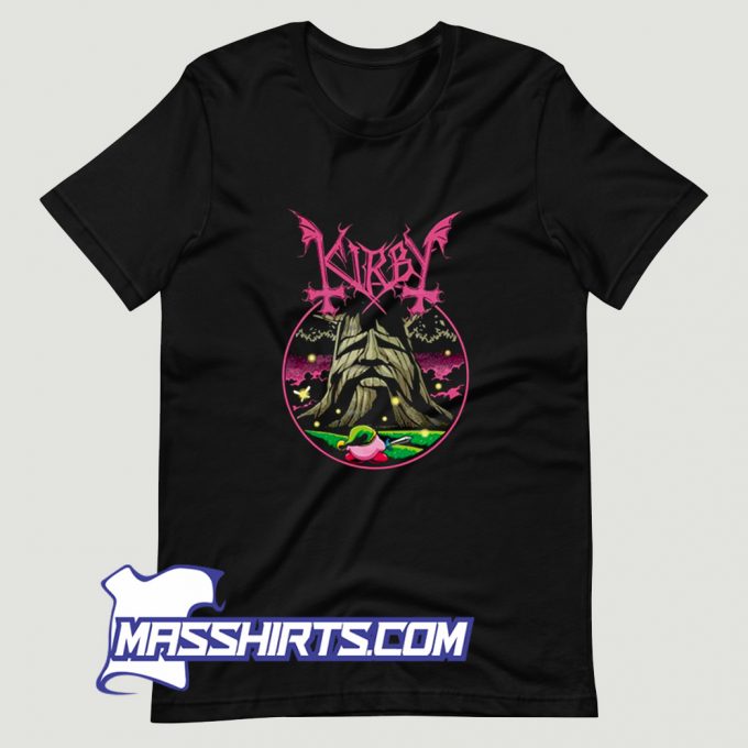 Cute Kirby Legend Of Pink T Shirt Design