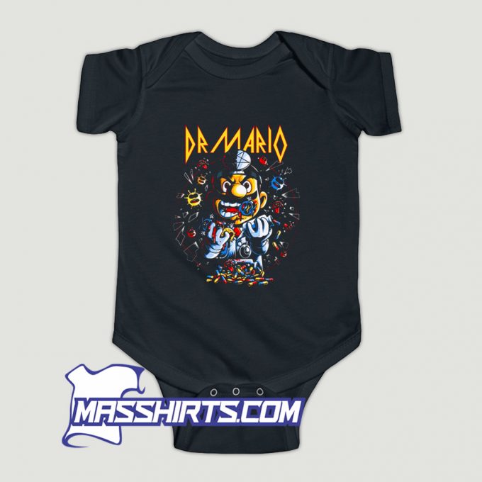 Dr Mario Hysteria Baby Onesie