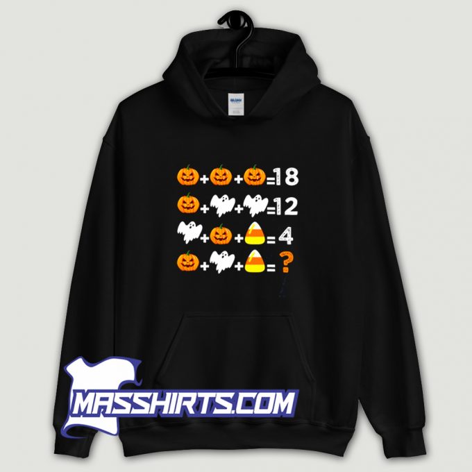 Halloween Order Of Operations Quiz Math Hoodie Streetwear