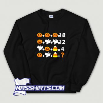 Halloween Order Of Operations Quiz Math Sweatshirt