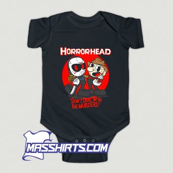 Horror Head Jasonvorhees Baby Onesie