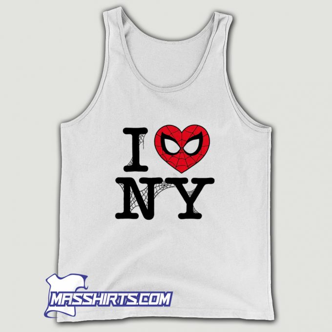 I Spidey Ny Comic Tank Top