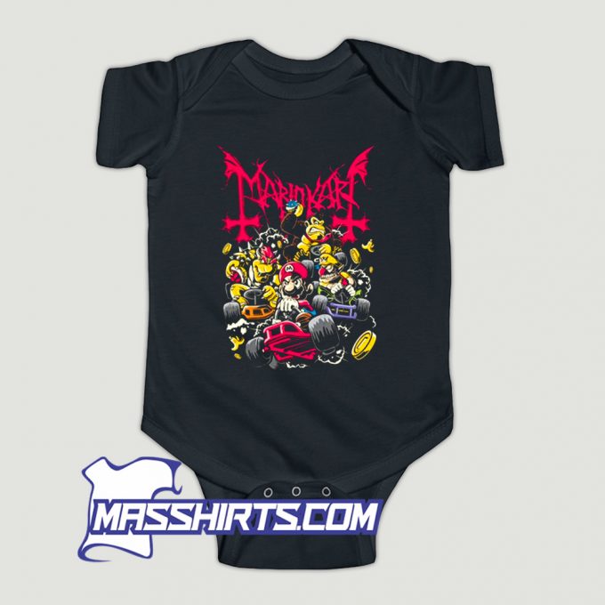 Kart Fury Funny Baby Onesie