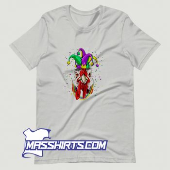 Mardi Gras Carnival Jester T Shirt Design