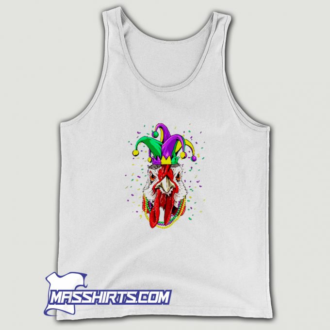 Mardi Gras Carnival Jester Tank Top