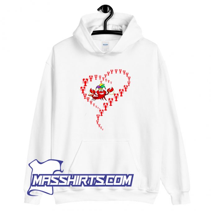 Mardi Gras Jester Crawfish Boil Hoodie Streetwear On Sale