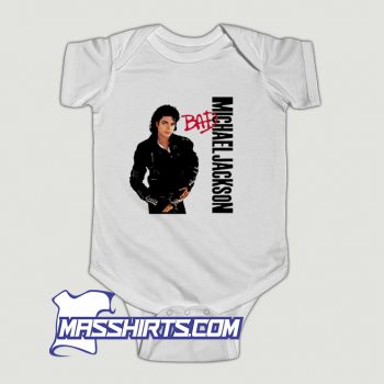 Michael Jackson Bad Baby Onesie