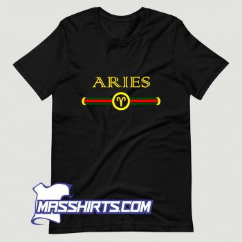 New Aries Zodiac May April Birthday T Shirt Design