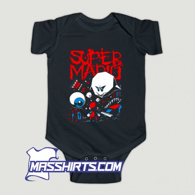 Super Boo 64 Ghost Baby Onesie