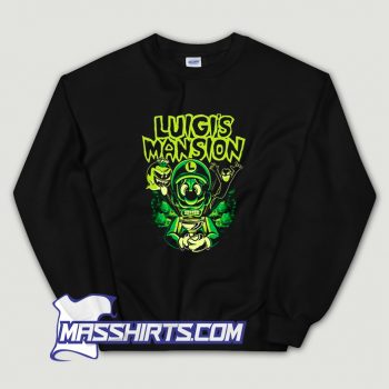 Sweet Screams Luigis Mansion Sweatshirt