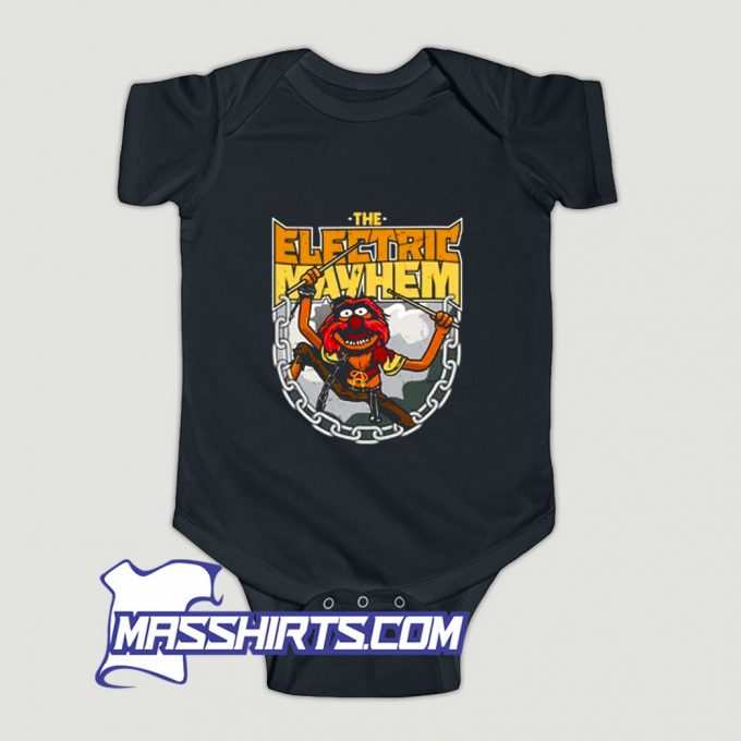 The Electric Mayhem Band Baby Onesie