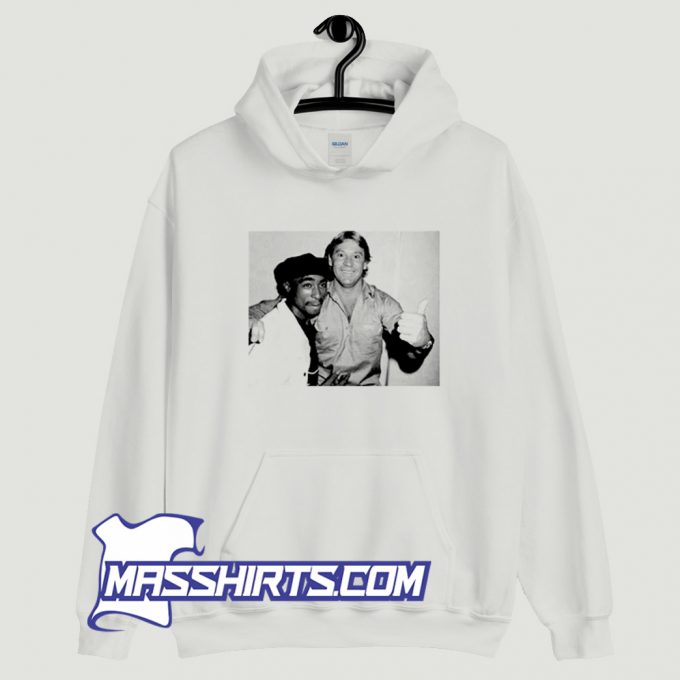 Tupac and Steve Irwin Hoodie Streetwear