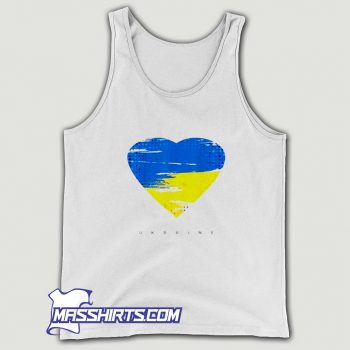 Ukraine Ukrainian Flag Pride Love Tank Top