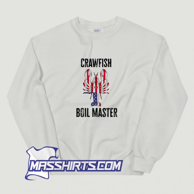 Vintage Crawfish Boil Boiler Master Sweatshirt