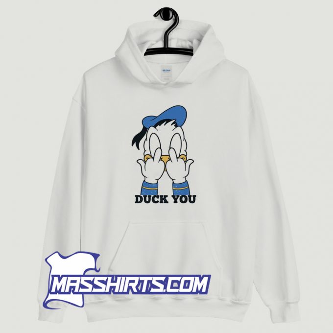 Vintage Duck You Fuck Hoodie Streetwear