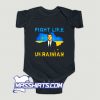 Vintage Fight Like Ukrainian Baby Onesie