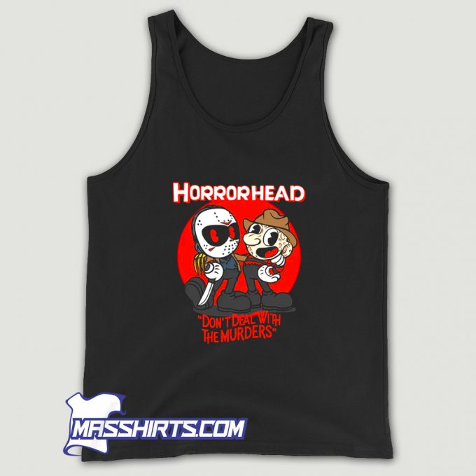 Vintage Horror Head Jasonvorhees Tank Top